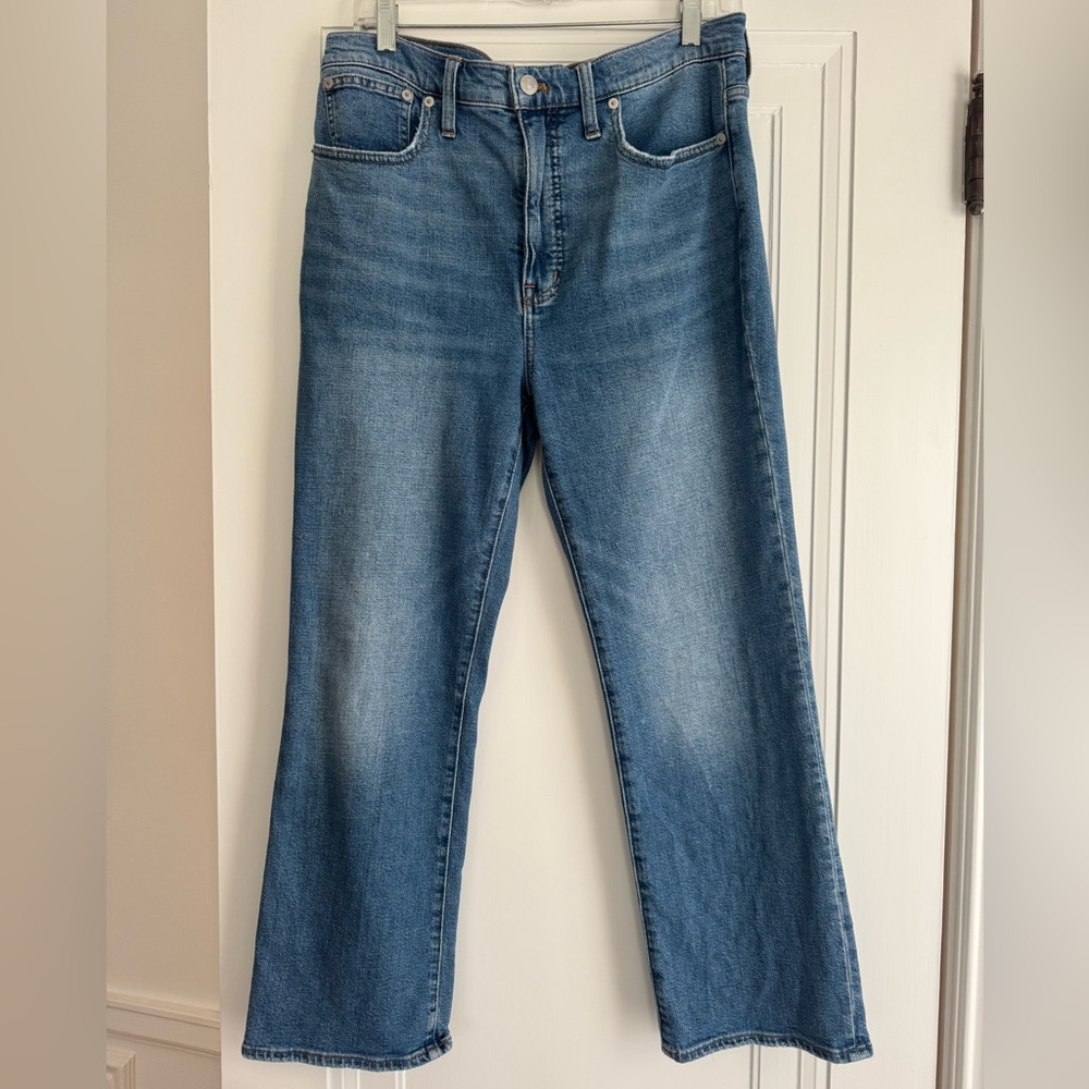 Madewell slim demi boot cropped jeans size 29